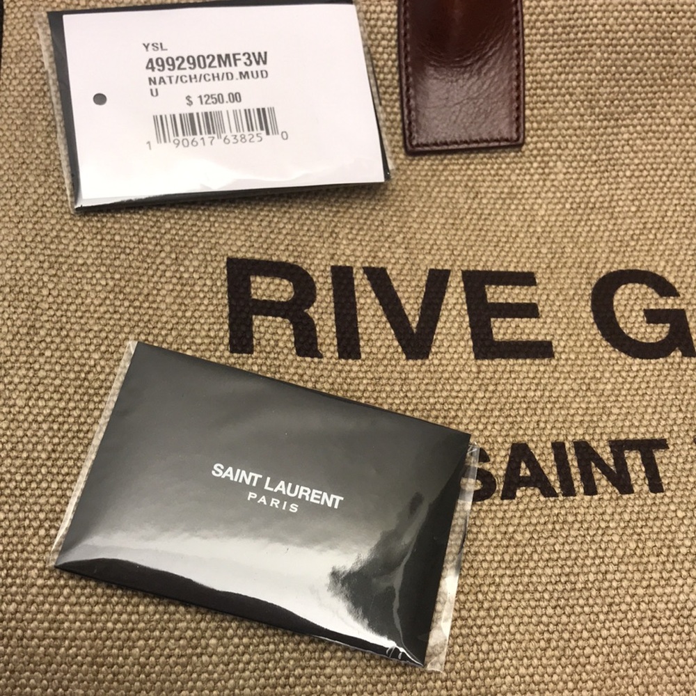 YSL Rive Gauche Tote - Picture 8 of 9
